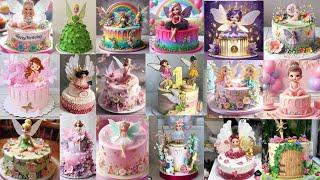 Fairy Cake Design/Tinker bell cake design/Fairy cake decorating ideas/Girl Cake Design Ideas #cake