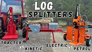 Which LOG SPLITTER is RIGHT for YOU? We test 4 Different Types!