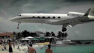 Famous Maho Beach St maarten Princess Juliana Int'l Airport