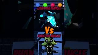 Leviathan Mangle VS Phantom Mangle in fntd #fnaf #roblox #shorts