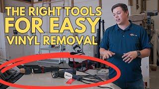 How to Remove Vinyl | The EASY WAY