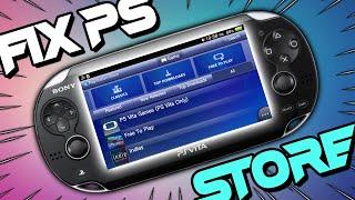 How to Fix PlayStation Store on PS Vita 2023 - ITLS ENSO (NW-8942-3) - CFW 3.60 / 3.65 / 3.74