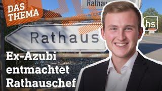 Lautertal: Lukas Becker (26) ist Deutschlands jüngster Bürgermeister I hessenschau DAS THEMA