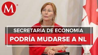 Plan para trasladar Secretaría de Economía a Monterrey “sigue vivo”: Tatiana Clouthier