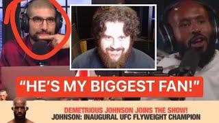 ARIEL HELWANI RESPONDS TO THE MMA GURU AFTER DEMETRIOUS JOHNSON MENTIONS HIM DURING THEIR INTERVIEW!