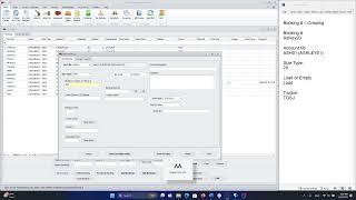 Depot YMS - Creating Booking # for Gate Out Containers