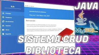 Sistema de préstamos para biblioteca (CRUD en Java Swing + MySQL) | iLib | ITPLibrary