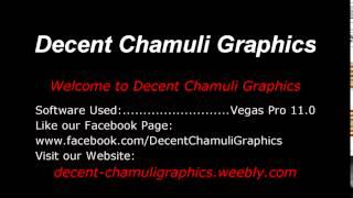 Welcome to Decent Chamuli Graphics