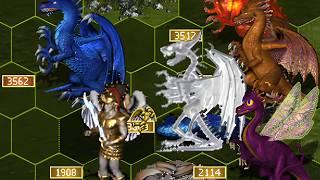 Heroes 3: Exciting final battle in a famous map - A tale of Dragons, Titans and tactics!