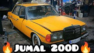 w123 200D TAXI (om615) herättely vuosien horroksesta