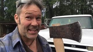 Axe head fitting. Tips