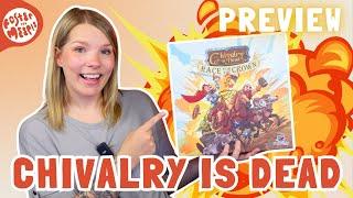 Chivalry is Dead: Race for the Crown Overview & Preview | Pumped Up Kickstarters