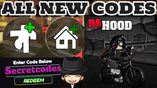 ALL DA HOOD *NEW* CODES FOR MARCH 2025 | ALL *NEW* CODES FOR DA HOOD (Da hood)