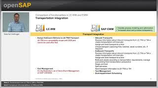 Comparison of functionalities in LE-WM and EWM - W2U3 - SAP Logistics SAP ERP to SAP S/4HANA