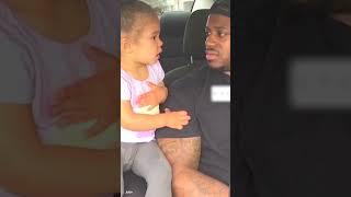 Daddy Comforts His Beloved Daughter with a Big Hug. That's Sweet!