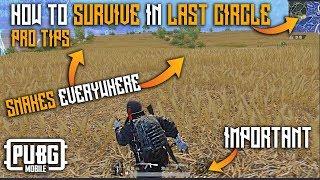 How to SURVIVE in Last Circle and WIN in PUBG Mobile | Pro Tips and Tricks