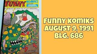 90's Pilipino Funny Komiks (Planet opdi Eyps Cover): August 9, 1991 || Vintage Pinoy Komiks