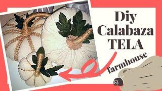 Diy calabaza | Diy pumpkin | Decoración otoño | fall  | Farmhouse