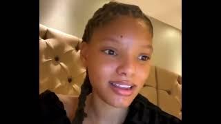 halle bailey - and i realized.. my n*gga ain’t by my side | stan twitter reaction meme