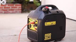 Champion 2000-Watt Ultralight Portable Inverter Generator (Mod. 100478)