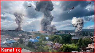 Ukraine’s aircrafts press toward Russia’s Kursk; Swedish spy plane guides the strikes