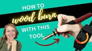 Pyrography for Beginners [5 STEPS] How to Wood Burn With a Walnut Hollow Versa Tool 