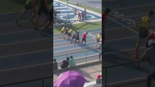 Jaleel Turner Rancho Verde 800m (red & gray jersey) 3/18/17