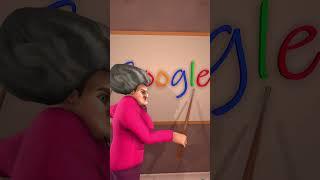 Scary Teacher 3D- Learn how to pronounce Google with Miss T!