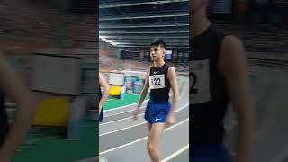 U18 Türkiye Salon Şampiyonası Erkekler 1500 metre serileri