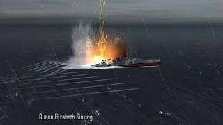 Magazine explosion on every Allies Battleships - Atlantic Fleet