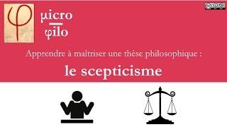 micro-philo : le scepticisme