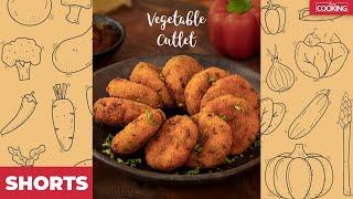 Crispy Vegetable Cutlet | Tea Time Snacks #shorts