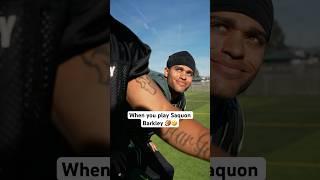 When you play Saquon Barkley‼️ #nfl #americanfootball #philadelphiaeagles