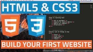 HTML5 and CSS3 beginner tutorial 2 - Creating your first website