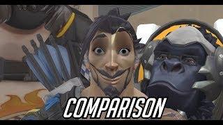 [MONTAGE] The Vicious Cycle of Overwatch COMPARISON | Animation