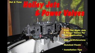 Set & Tune Holley Carburetor Jets & Power Valves