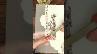 Victorian Vintage Journal ASMR | Relaxing Decoration | Enchanting Visions #thegingerbreadprints