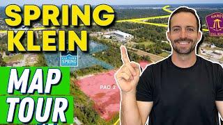 Spring TX | Klein TX Map Video Tour!! A full explanation of Spring TX & Klein TX