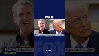 Trump can keep troops in LA, turns tables on Newsom with appeals court decision