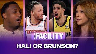 Is Tyrese Haliburton or Jalen Brunson more trustworthy in Game 2 of Knicks-Pacers? | THE FACILITY
