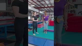 Meekah Learns #Trampoline Gymnastics Tricks | Meekah | Blippi | #gymnastics #routine