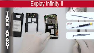 How to disassemble  Explay Infinity II, Take Apart, Tutorial