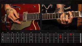 Sasha Rock'n'Roll guitar lessons - Social Distortion "Reach For The Sky" видео урок №9 tutorial