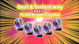 EN / How To Get Argon Crystal In 1 Minute 2023 