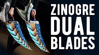 LED Zinogre Dual Blades - Monster Hunter