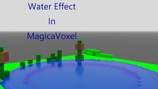 Water Effect | MagicaVoxel | 1MinuteTutorials