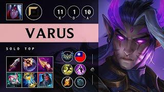 Varus Top vs Gragas - TW Challenger Patch 25.11