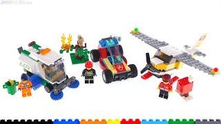 LEGO City Mail Plane, Forest Fire & Street Sweeper reviews! 60250 + 60247 + 60249