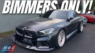 BMW Ms Go To MIAMI's BIGGEST BMWs ONLY Car Meet 
