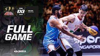 China vs India | Men | Full Game | FIBA 3x3 Asia Cup 2023 | 3x3 Basketball